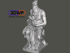 moses scans & Replikate 3d-scan 3d-scanner agisoft photoscan bronze michelangelo Photogrammetrie Skulptur statue 3d print model - Mito3D