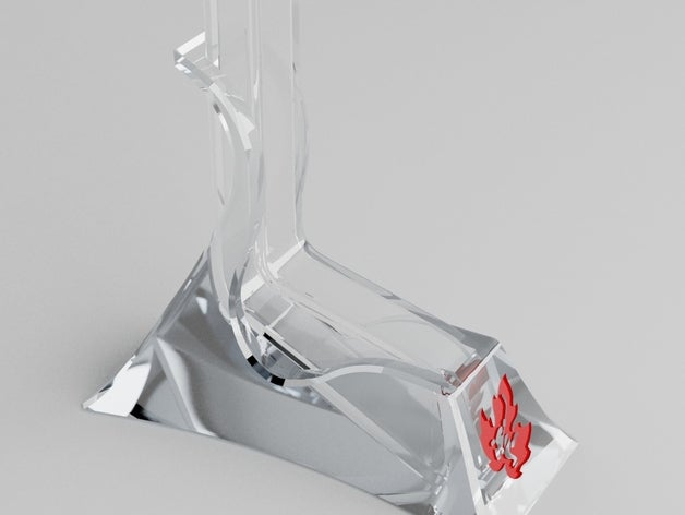 Flaschenhalter version 10 hohe stick Wodka 3D print model - Mito3D