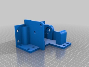 maxifab xyz soporte de montaje en esquina beta 3d la impresora partes modelo sketchup útil 3d print model - Mito3D