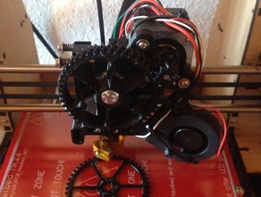 printmate 3d gear pinion printer extruders igo3d joseb ktt oldenburg prusa i3 wade 3d print model - Mito3D