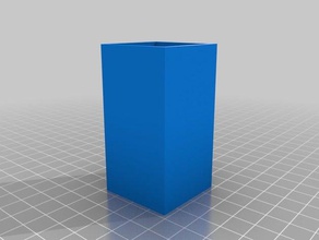 dice plinth top basic rectangular prism 3d print model - Mito3D