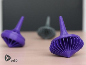 spiningtop brinquedos & games divertido simples assim pião spintop topo brinquedo 3d print model - Mito3D