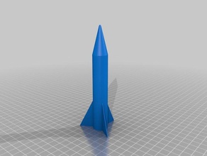 7th grade compressed air rocket toy & game accessories customized 3d print model - Mito3D
