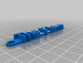 fiamma portachiavi organizzazione su misura 3d print model - Mito3D