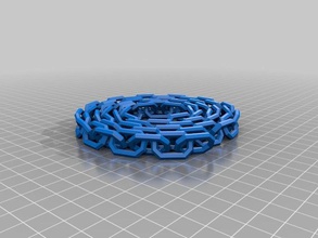 spiral-Kette andere angepasst 3d print model - Mito3D