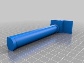 replicator 20mm spool holder 3d printer accessories filament 3d print model - Mito3D