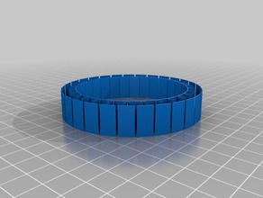 saintbrace bracelets customized 3d print model - Mito3D