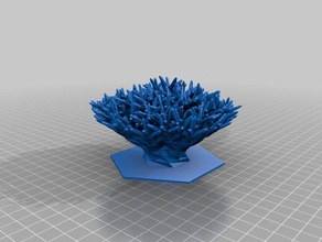 muy denso de árboles - modelos personalizado 3d print model - Mito3D