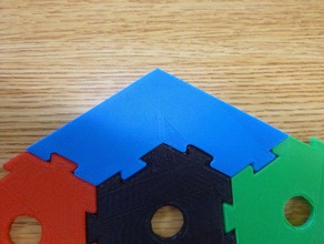 120 degree end piece modular hexagon diy boardgame games corner puzzle settlers catan 3d print model - Mito3D