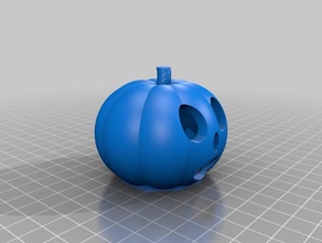 meu personalizados jack o'lantern comida e bebida personalizado 3d print model - Mito3D