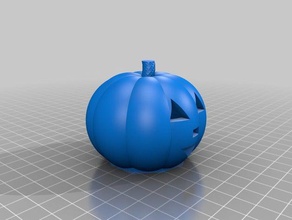 mon personnalisée de jack o'lantern nourriture et boisson personnalisé 3d print model - Mito3D