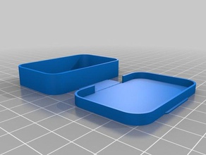 case 1 compartment containers customized 3d print model - Mito3D