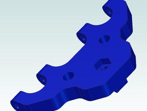 rostock-Kopf innrdrive system 3d Drucker Teile cnc linear motion 3d print model - Mito3D