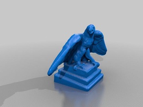 park avenue Adler Skulpturen 3dscan eagle iSense entwickelt nyc ave Sinn-scanner 3d print model - Mito3D
