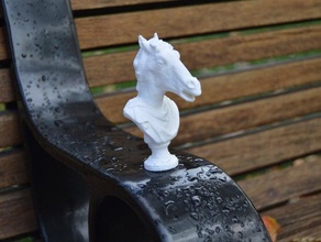 greek playwright menander if he also horse art ashmolean mashup 3d print model - Mito3D