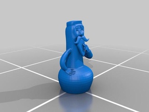 old man sculptures 3d print model - Mito3D