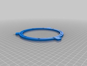 customizable led ring 3d printer accessories customizer delta 3d print model - Mito3D