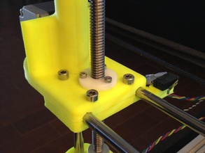 termina endstops 3 furo do fuso nozes 3d a impressora partes mendelmax 3d print model - Mito3D