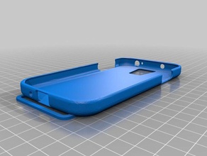 s4 caso costume telefone celular 3d print model - Mito3D