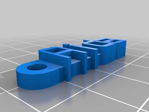 aida organización personalizado 3d print model - Mito3D