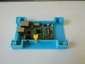 outdoor case raspberry pi camera electronics 3d print model - Mito3D