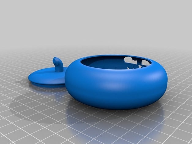 jack-o-lantern sahne 3D print model - Mito3D