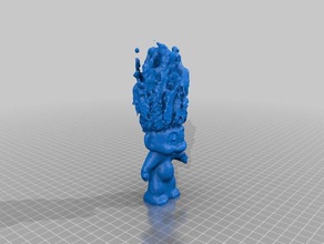 troll 1 analyses & répliques makerbotdigitizer la numérisation 3d print model - Mito3D
