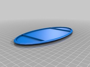 compartimentale vassoio contenitori 3d print model - Mito3D