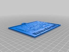 2012 lemans dayton 2d sanat özelleştirilmiş 3d print model - Mito3D