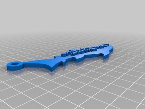 sharkomatic 3d printing advertising keychain shark 3d print model - Mito3D