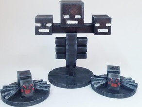 wither spiders games minecraft spider 3d print model - Mito3D
