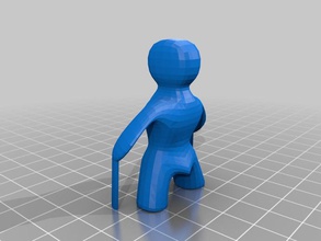 einfache Figur andere - Spielzeug blender experiment 3d print model - Mito3D