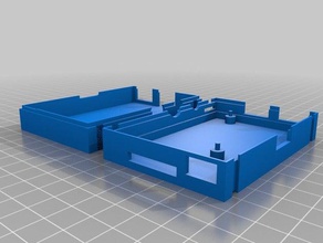 raspberry pi model b case electronics openscad library 3d print model - Mito3D