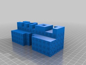 corazón La impresión en 3d blokify biblioteca amor 3d print model - Mito3D