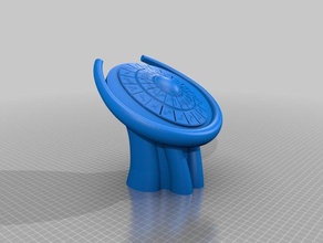 dhd props arduino dial home device replicatorg sg1 sketchup stargate 3d print model - Mito3D