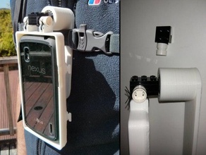 phone camera gimbal mobile lego 3d print model - Mito3D