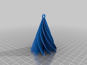 il mio personalizzato albero di natale - customizer versione arredamento su misura 3d print model - Mito3D