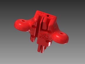 tamponamento in 3d delta bot supporto magnetico Stampante parti vettore infill3d 3d print model - Mito3D