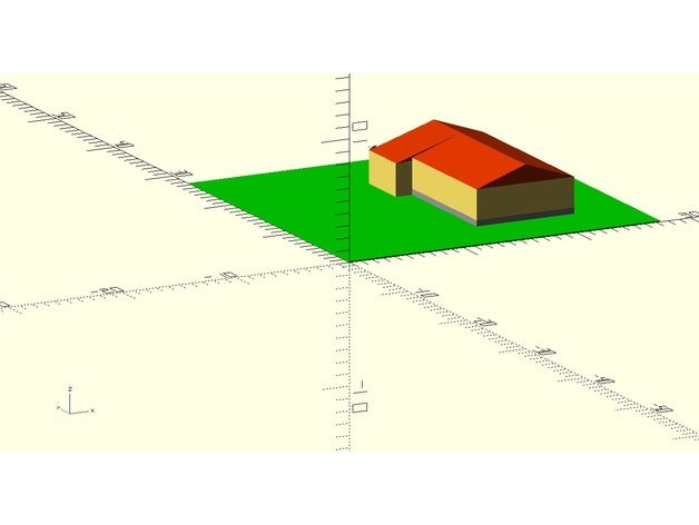 maison bâtiments et structures 3D print model - Mito3D