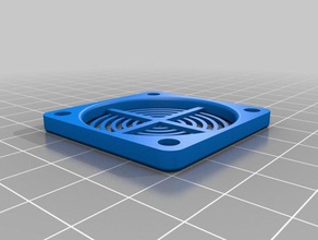 fan guard 40mm designed 3d builder printer accessories 3 filament 3d print model - Mito3D