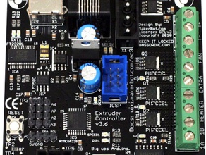 extruder controller v36 other electronics a3949 allegro eagle generation4 reprap 3d print model - Mito3D