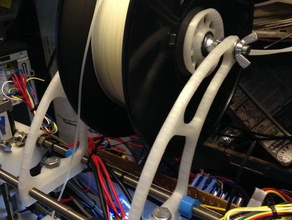 noch ein weiterer Spulenhalter 3d Drucker Zubehör mendel prusa spool spool-Halter 3d print model - Mito3D