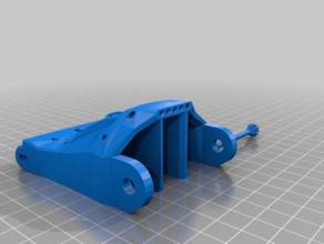 star wheel lock grip locking raptor hand palm e-nable 3d print model - Mito3D