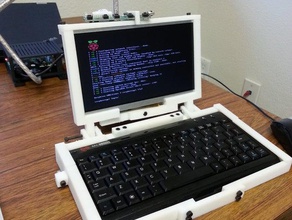 rasberry pi mobile terminal tool holders & boxes 3d print model - Mito3D