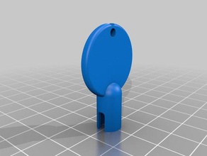 soap dispenser key replacement parts 3d print model - Mito3D
