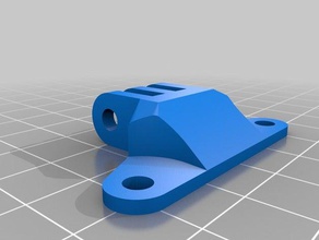 ayarlanabilir blower-fan monte brix & jdrgoldeneagle tabanlı 3d yazıcı aksesuarları 3d print model - Mito3D