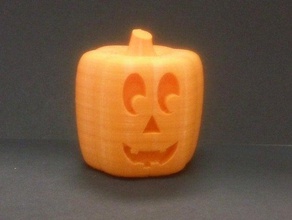 jack-o-lantern sculture boo di halloween zucca 3d print model - Mito3D