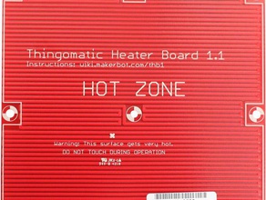 thingomatic heater board v11 other eagle pcb electronics generation4 heated bed 3d print model - Mito3D