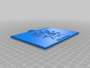 özelleştirilmiş lithopane hackermom 2d sanat 3d print model - Mito3D