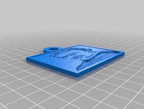 customized lithopane tesla small 2d art 3d print model - Mito3D